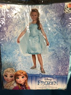 Girl frozen Elsa Halloween costume size 7–8 new