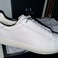 A/X  Leather sneakers