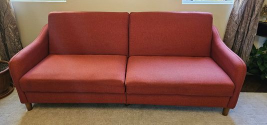 77" Convertible Sofa/ Futon