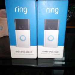 Ring cameras brand new in the box