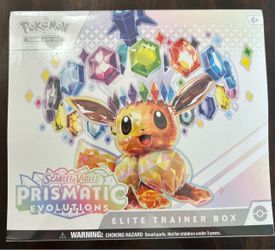 Pokemon Prismatic Evolutions ETB SEALED