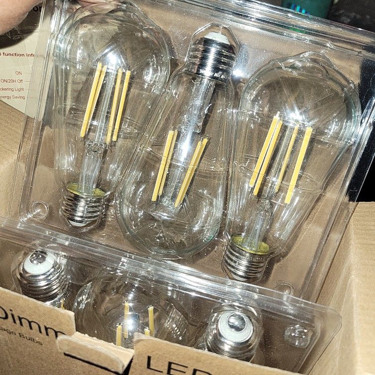 Edison Vintage Light Bulbs. 8w 40000k