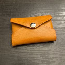Handmade leather card Case