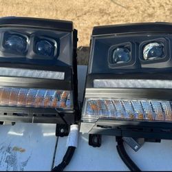 16-18 Chevy Silverado 1500 LED Headlights Faros Calaveras Micas Luces