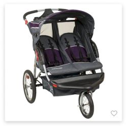 Double Stroller Jogger Baby Trend 