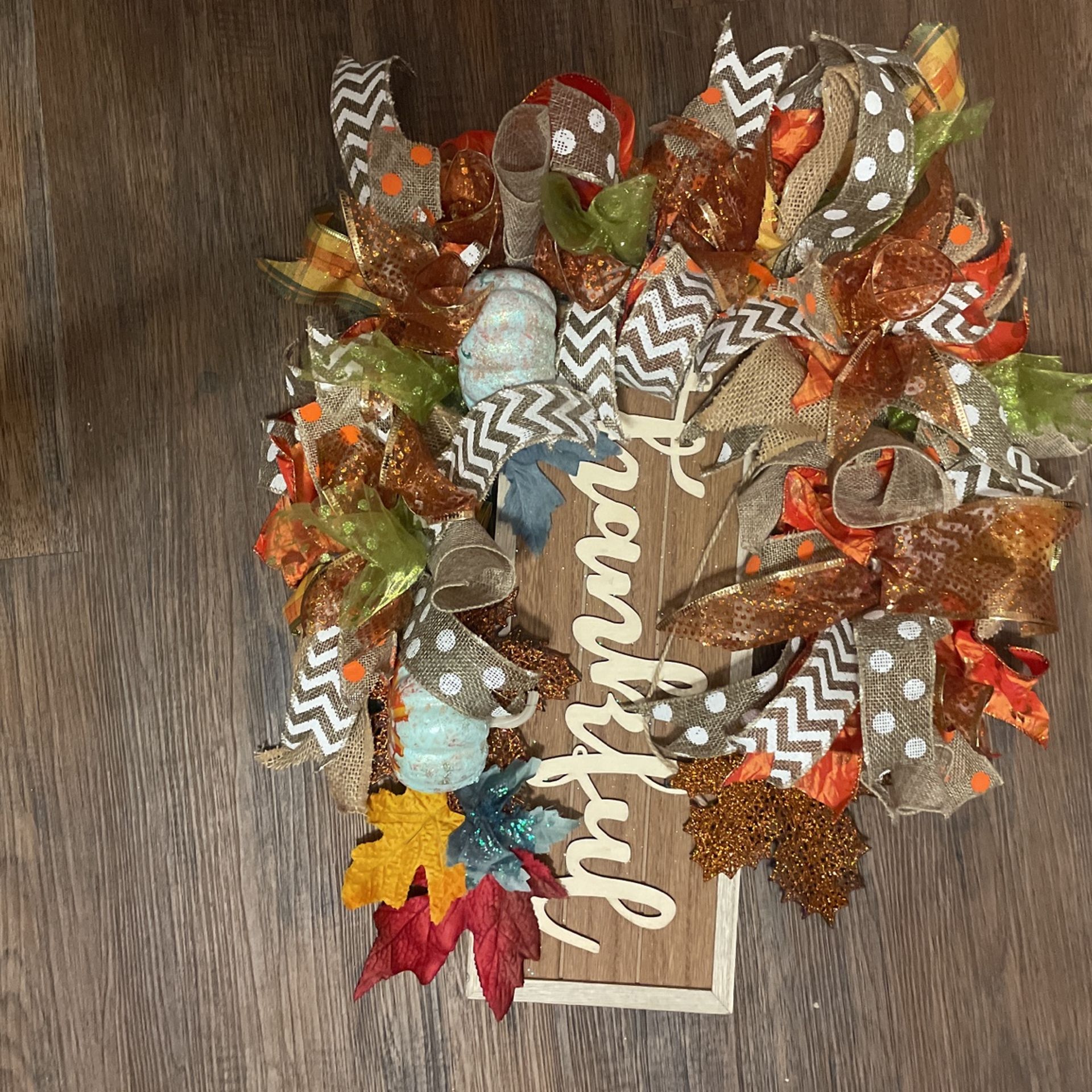 Fall Thankful Wreath