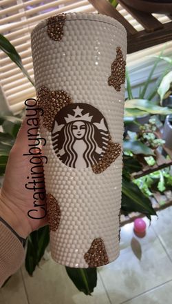 Bling Cow Print ST Tumbler 