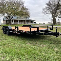 All New 2024 18 Foot Car Hauler Trailer 