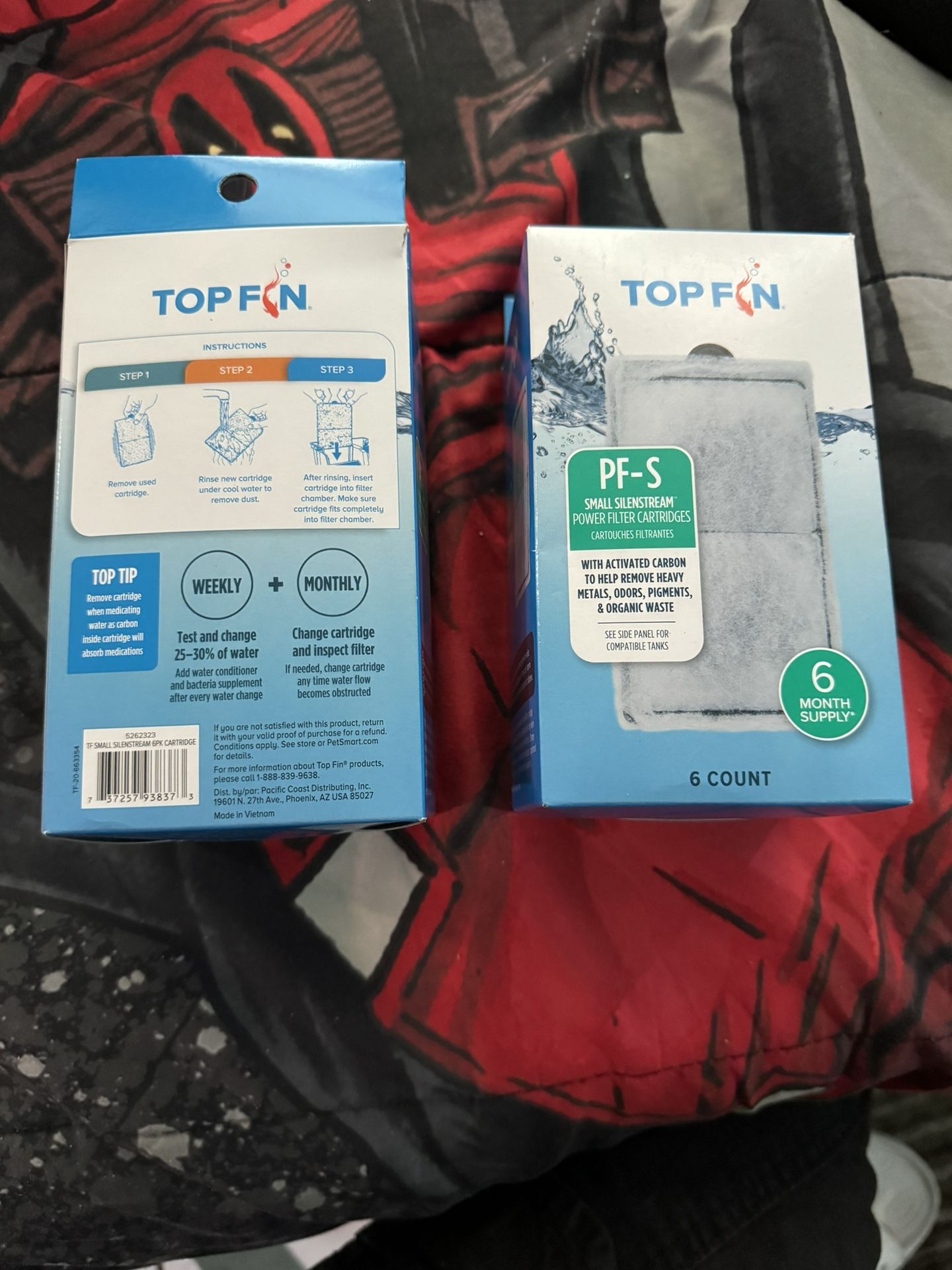Fish Filters Small 6ct