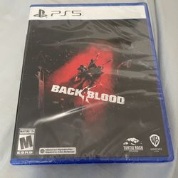 Back 4 Blood Ps5 NEW 