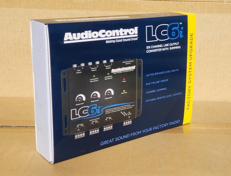 AudioControl LC6i Line Output Converter 6 Channel Processor For Factory Car Radios 🚨 Payment Options Available 🚨 No Credit Needed 🚨