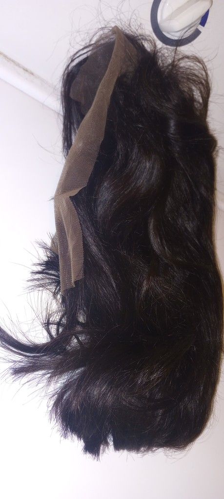 REAL HUMAN HAIR LACE FRONT WIG