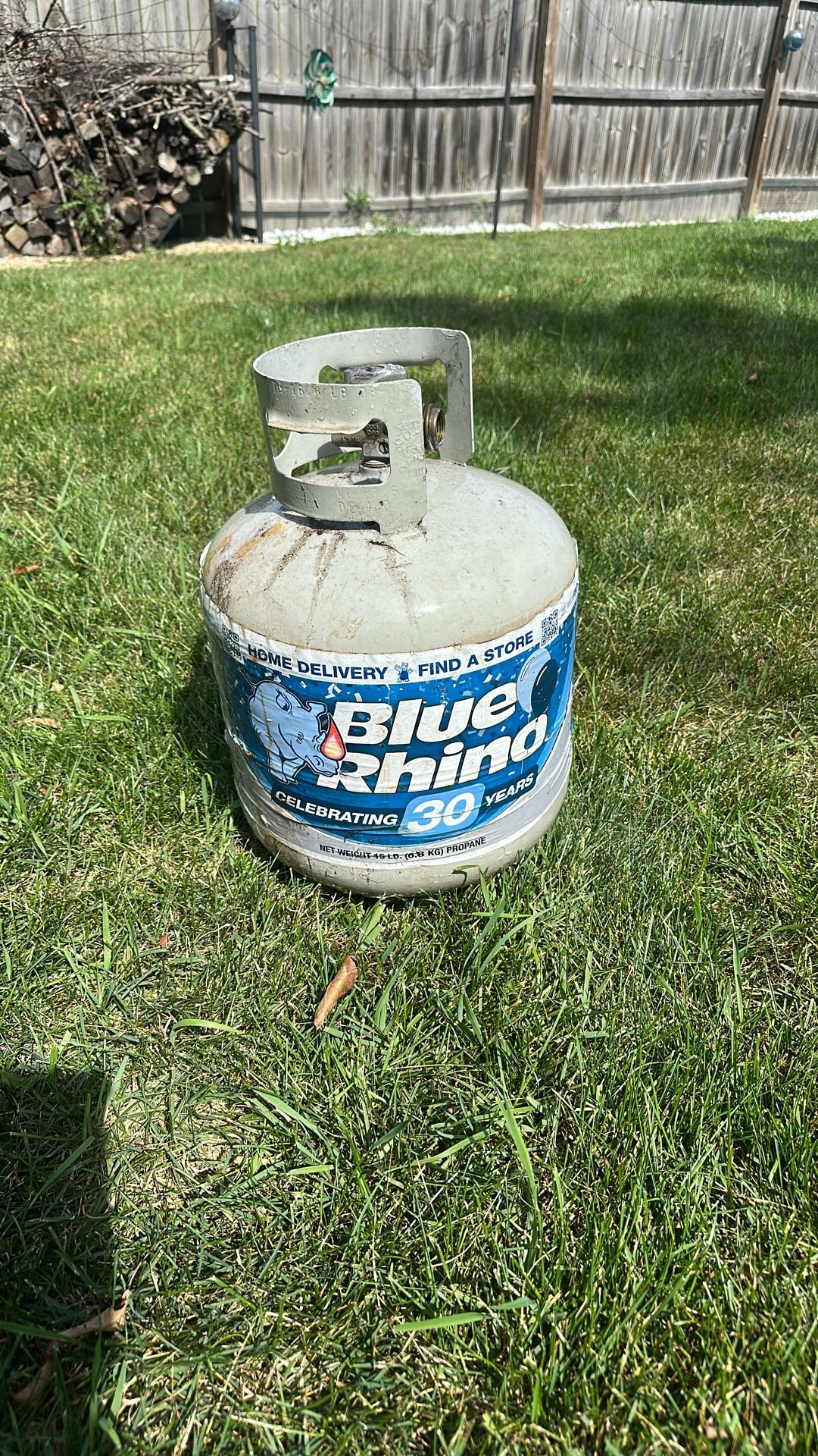 15lb Propane Tank (Ready For Trade In)
