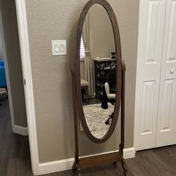 Oval mirror