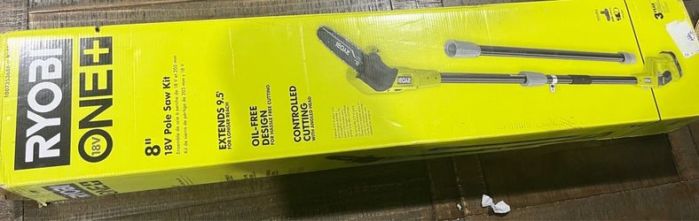 Ryobi ONE+ 18V 8" Pole Saw Kit