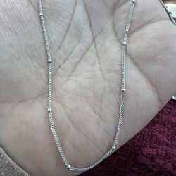Chain Sterling Silver Stamped 