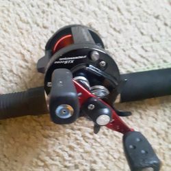 Shimano Trd 9' 6"....   Abu Garcia Ambassador 6600stx