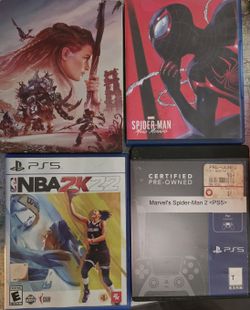 Playstation, PS5, PS4, Nintendo Switch, XBOX 360 games for sale