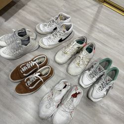 Men’s Size 9.5 Shoe Lot - Nike, Vans, Reebok, adidas, asics