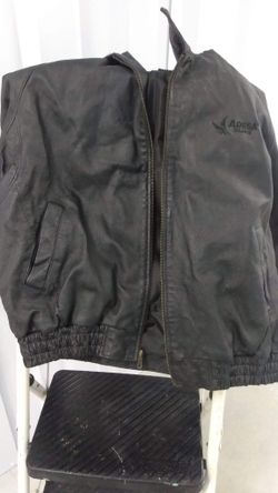mens xl leather jacket