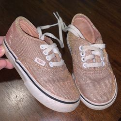 Sparkle Toddler Vans size 7