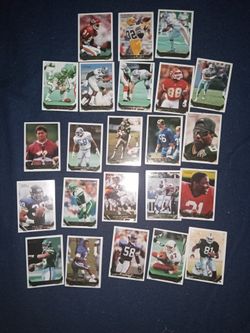 Gold Topps Football Cards 23 Total