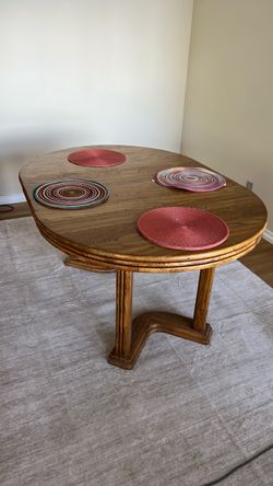 Table and Six Chairs