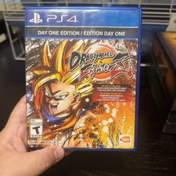 Dragon Ball FighterZ PS4 (Day One Release) Lightly Used - Priced to Sell
