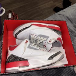 Jordan 3 Fire Red
