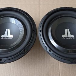 Pair Of JL Audio 10W1v3-4 10" Subwoofers