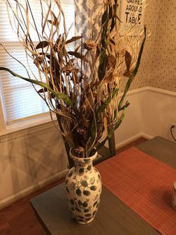 Small Vase With Flowers Decor