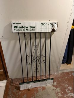 Grisham 30x54 window bar