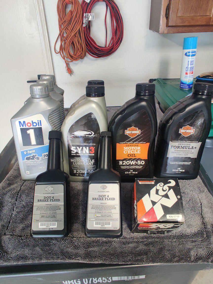 Harley Maintenance Supplies