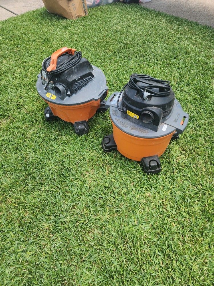 Vacuum Wet And Dry Ridgid 6 Gallon