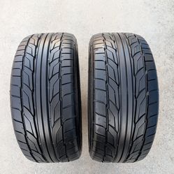 255/45/18 PAIR OF TIRES USED