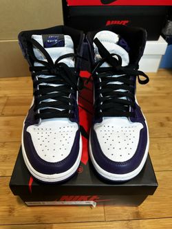 Jordan 1 Court Purple