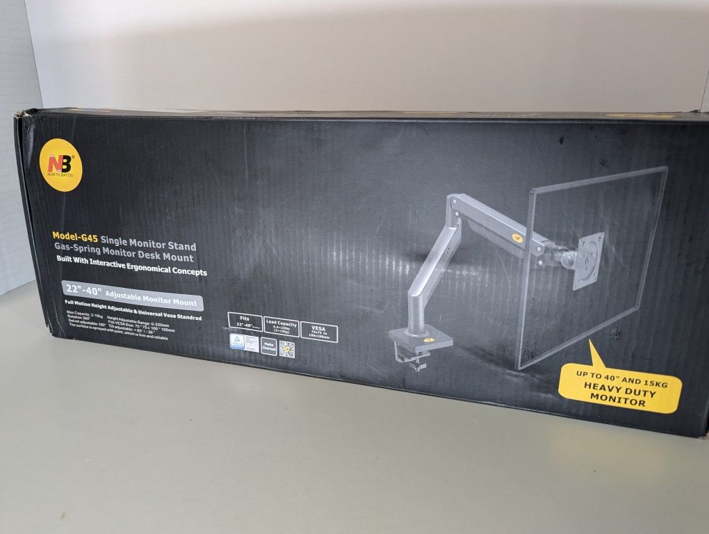 NB North Bayou G45 20-44" Monitor Mount