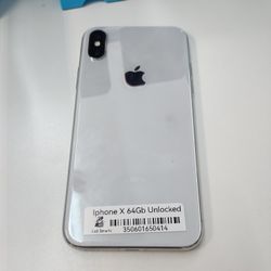 Factory Unlocked iPh X Clean New Condition With Charger And Warranty 💯 @ Cell Smartz 🥰