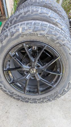 18x8.5 Sparco wheels 5x120