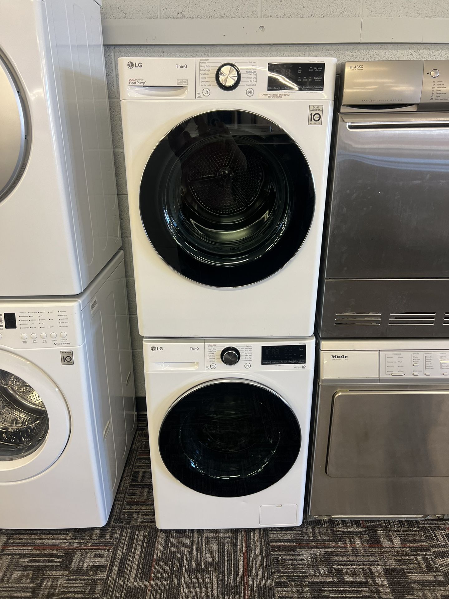 24” Stackable Washer And Dryer Set - We Deliver 
