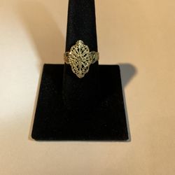 14k 2..6 Gram Gold Filigree Ring 
