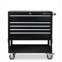 *New in box* MONTEZUMA Tool Utility Cart Black 36 11/16”wd, 18 1/8” do