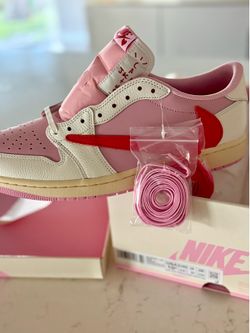 Travis Scott - Air Jordan 1 Low SP - Tropical Pink - CACTUS JACK