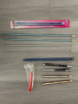 Vintage knitting needles