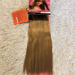 Sensationnel Pro soft Yaki 12” natural protein synthetic Hair.