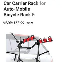 3 Bike Car Carrier Rack NEW