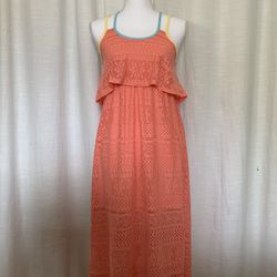 Disorderly Kids Orange Dress (size 12)