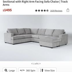 Living Spaces Couch 