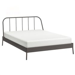 Queen Bed Frame – KOPARDAL (IKEA) – Sturdy Steel Frame