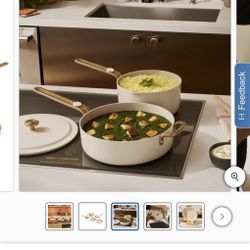 Our Place 8-piece Essentials Ceramic Nonstick Cookware Set